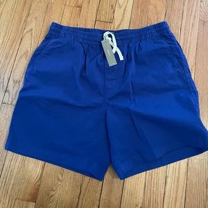J Crew Dock Shorts - Medium, Royal Blue, NWT